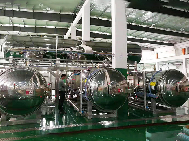 三鍋一罐水浴式殺菌鍋